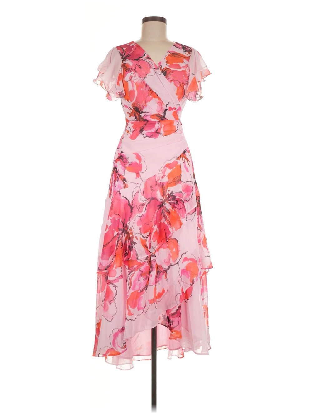 Hutch Cezza Wrap Dress Size MP EUC